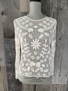 Polo Ralph Lauren Floral Crochet Top